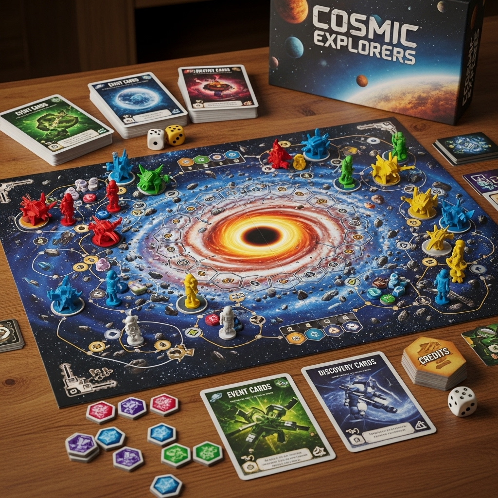 Juego de mesa 'Exploradores Cósmicos'