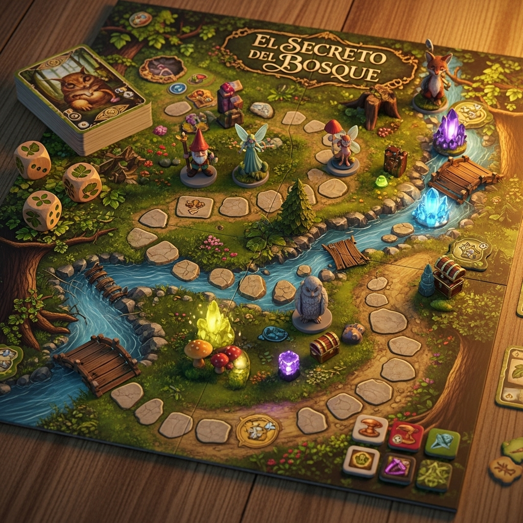 Juego de mesa 'El Secreto del Bosque'