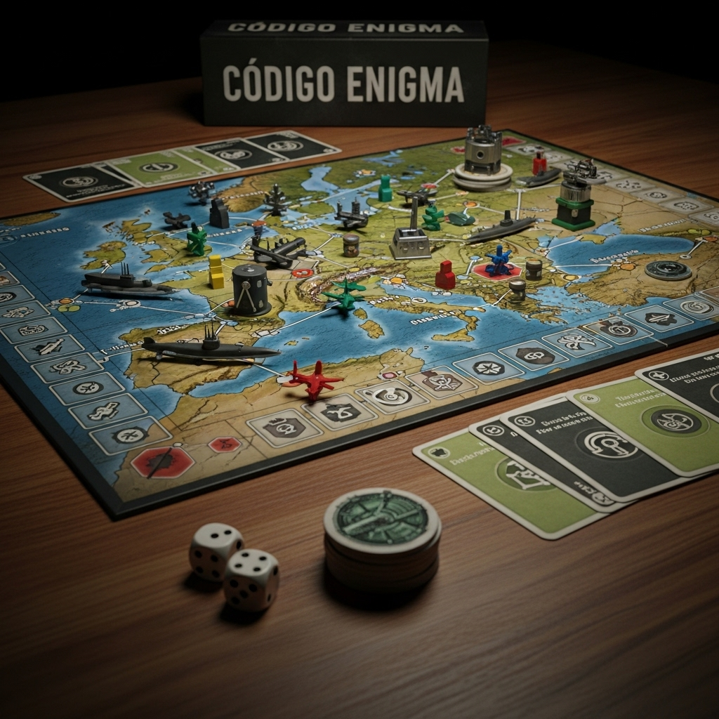 Juego de mesa 'Código Enigma'